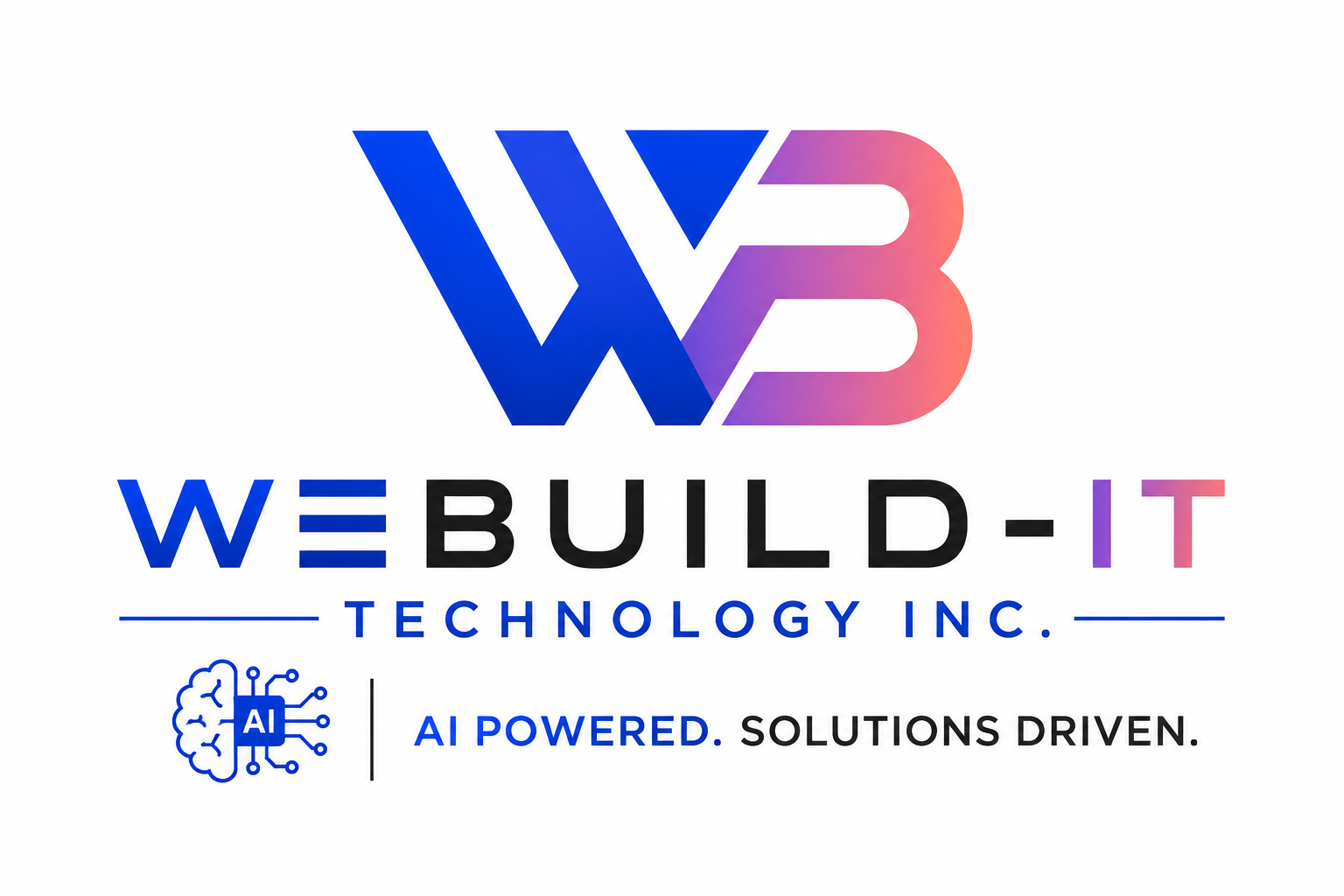 WeBuild Technology Inc. — AI Powered. Solutions Driven.